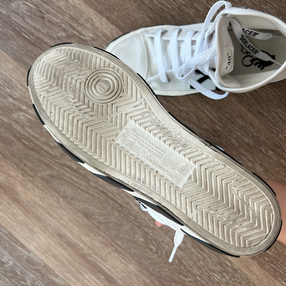 Authentic Off-White - Sneakers Vulcanized (unisex) size40 EU / W 10 / M 7 US - Picture 10 of 10